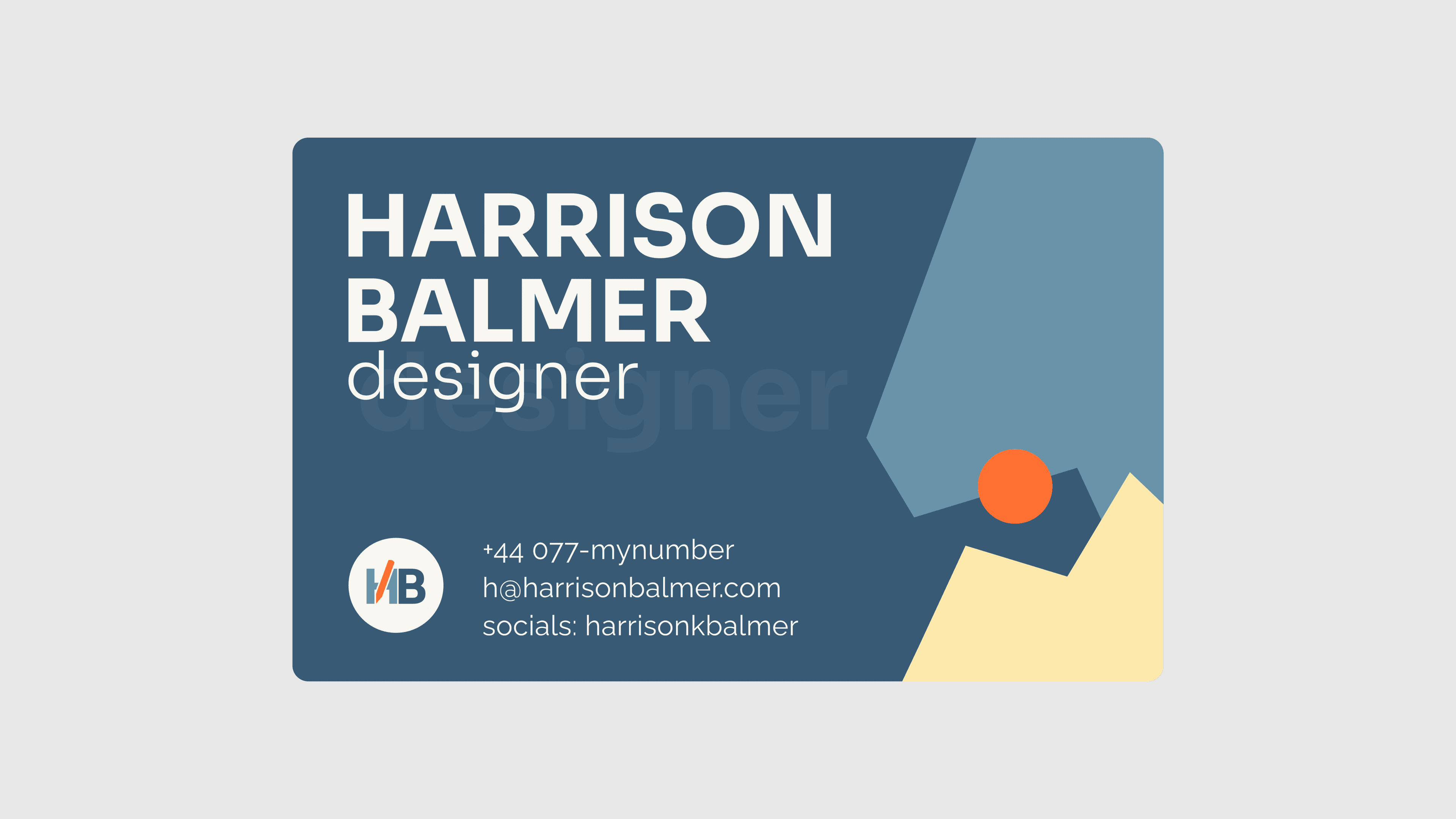 HB | Harrison Balmer - Brand & Logo — 4