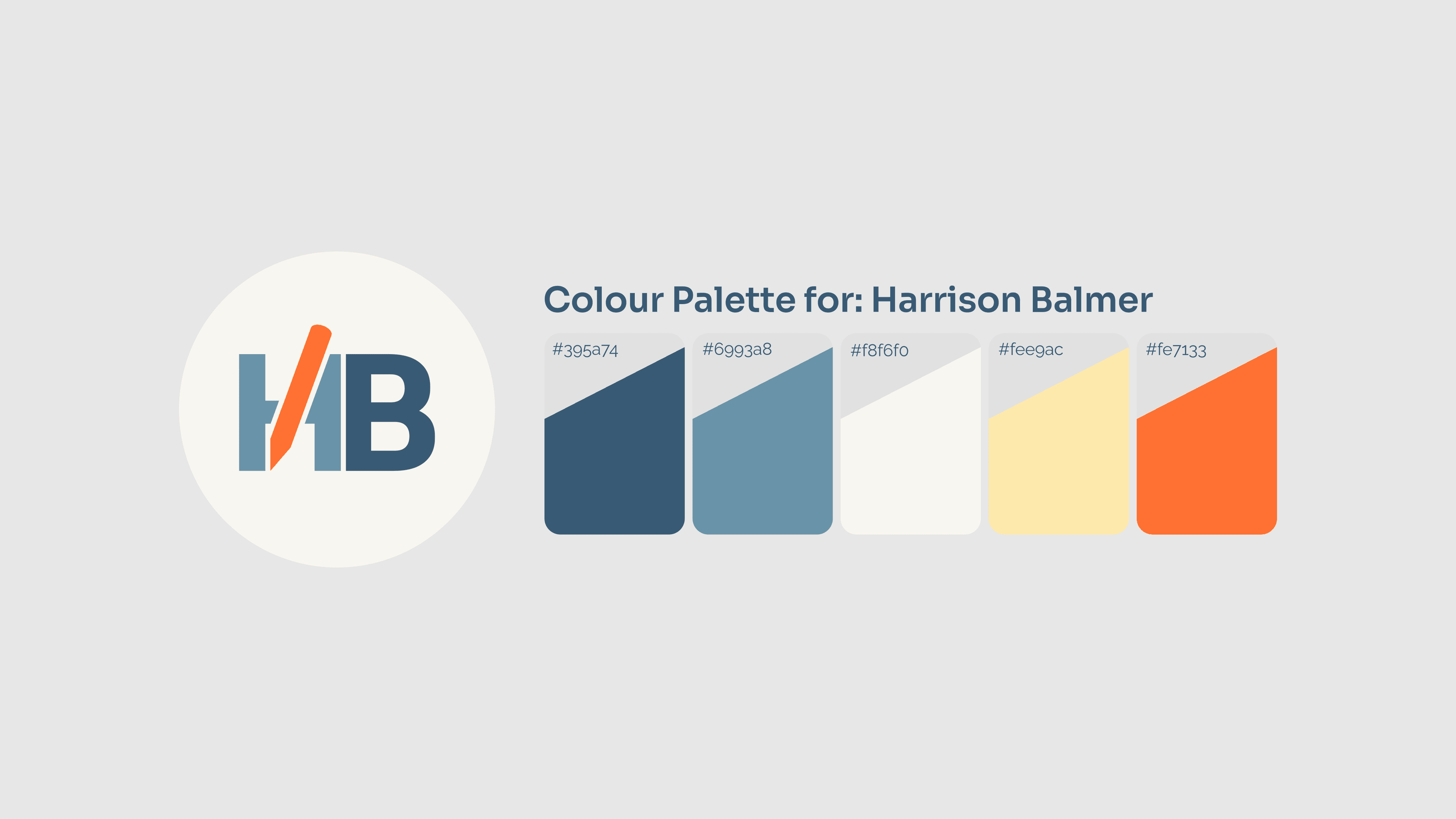 HB | Harrison Balmer - Brand & Logo — 1